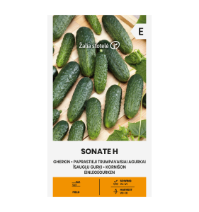 Lühiviljalise kurgi seemned Sonate H