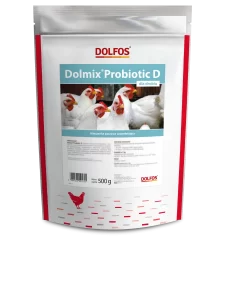 DOLMIX PROBIOTIC D lindudele – toetab seedetrakti normaalset talitlust, parandab immuunsust ja tootlikkust, 100 g