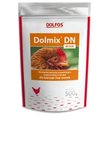DOLMIX DN drink – vees lahustuv toidulisand, pikendab munemise perioodi ja kiirendab paljunemist, 250 g