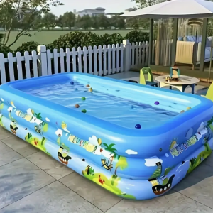 Täispuhutav bassein libisemiskindla põhjaga, 210×140×60 cm.