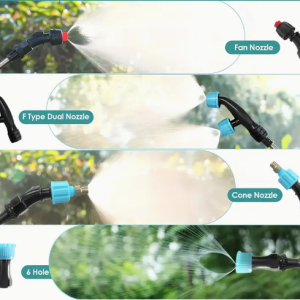 8L elektriline aiapihusti – laetav.
