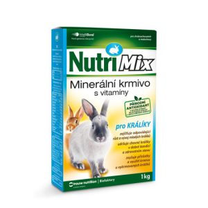 Nutrimix küülikutele – mineraalne lisand vitamiinidega soolestiku kaitseks, immuunsusele ja sigimisele