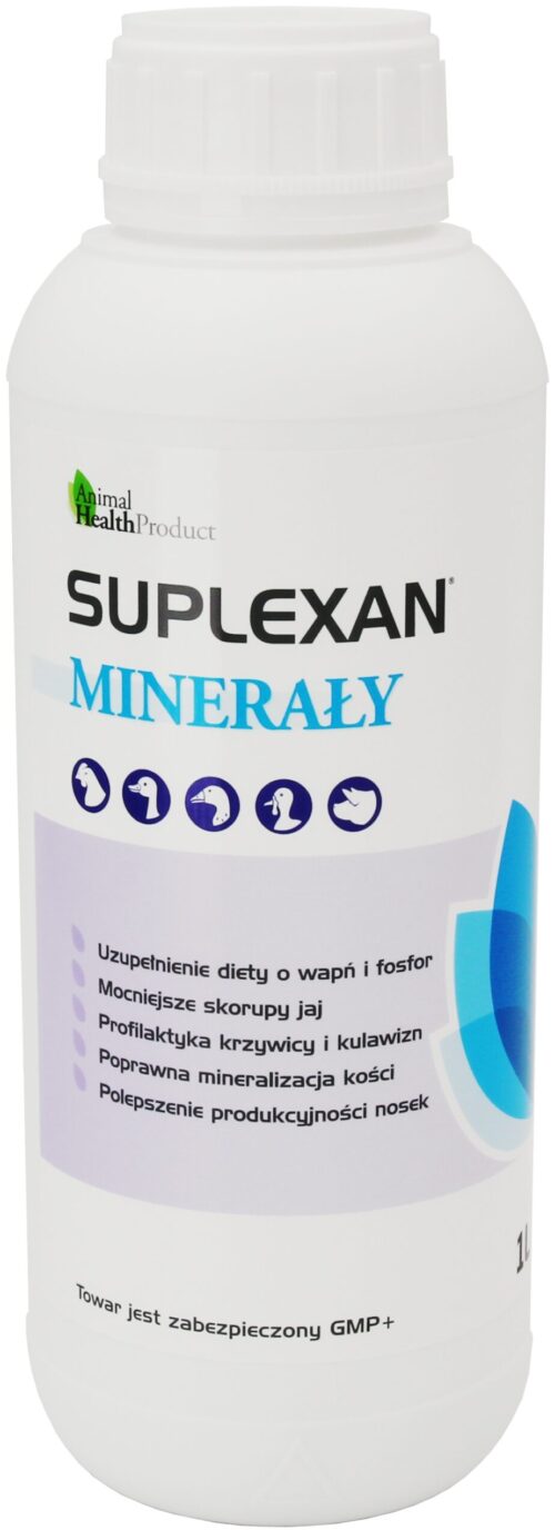 SUPLEXAN MINERAALID – luude ja munakoore tugevdamiseks ning munade kvaliteedi parandamiseks, 1 L