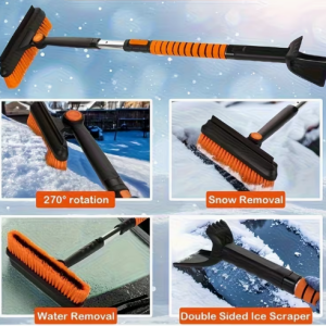 Auto lume puhastamise ja kaevamise komplekt, 4 in 1