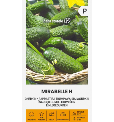 Hariliku lühiviljalise kurgi seemned MIRABELLE H