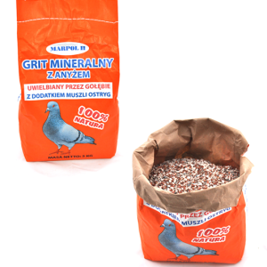 GRIT looduslikud mineraalid tuvidele – sulestikule, luudele, munakoorele, 5 kg