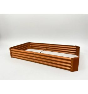 Corten-terasest tõstetud peenar 200×100×30 cm
