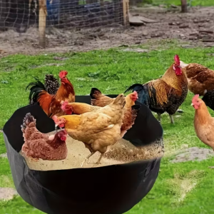 Ümmargune kangast liivavann lindudele