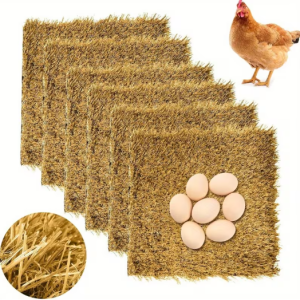 Kanade pesapesa matt, korduvkasutatav, pestav, heina imitatsiooniga 30×30 cm