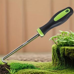 Mitmeotstarbeline konksuga tööriist – aiavaia eemaldaja, rohimisriist jm