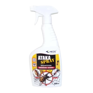 ATAKA SPRAY insektitsiid roomavate putukate hävitamiseks, 500 ml.
