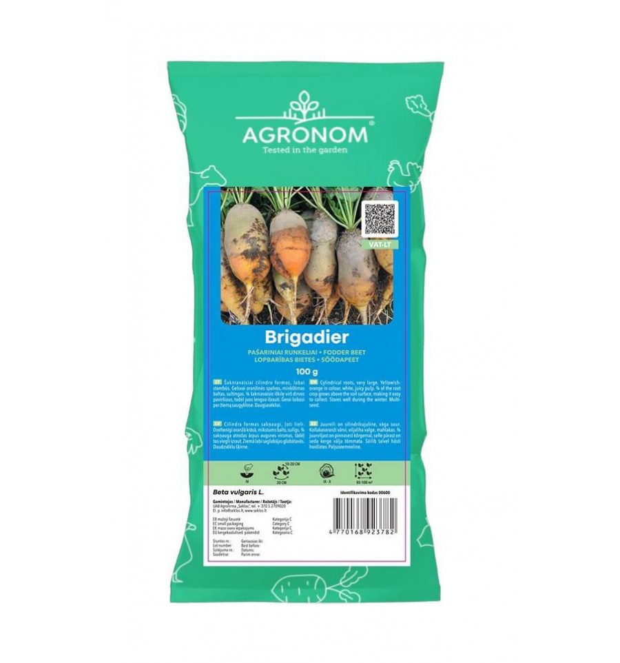 Söödapeedi seemned BRIGADIER, 100 g