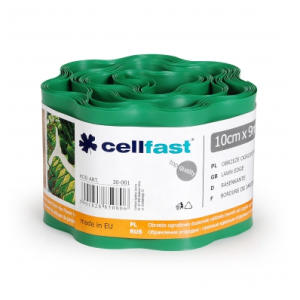 MURU ÄÄRERIBA ROHELINE 10CM × 9M