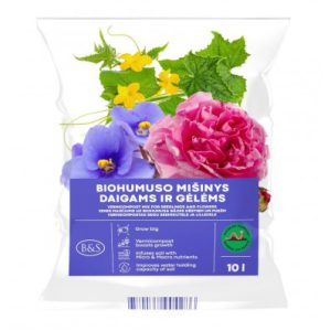 MULLASEGU BIOHUMUSE BAASIL ISTIKUTELE JA LILLEDELE 10 L
