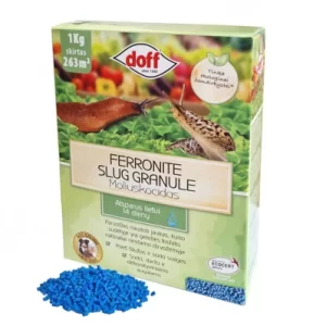 FERRONITE SLUG GRANULE, molluskitsiid – graanulid nälkjate ja tigude vastu, 1 kg