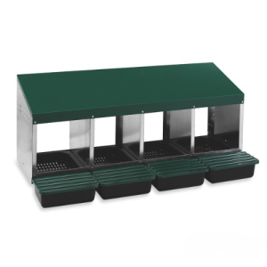 Automaatne kanade munemispesa, 4-kohaline