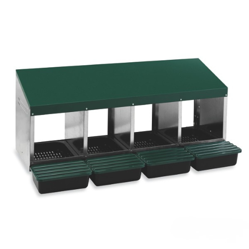 Automaatne kanade munemispesa, 4-kohaline