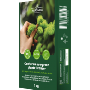 AGRONOM VÄETIS OKASPUUDELE JA IGIKROHELISTELE TAIMEDELE, 1 KG
