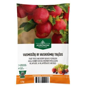 PUUVILJAPUDETE JA MARJAPÕÕSASTE VÄETIS, 4 KG