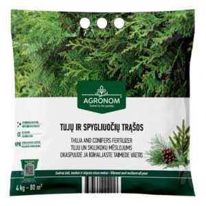 TUJADE JA OKASPUUDE VÄETIS, 4 KG