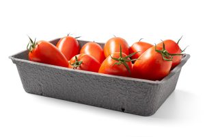 Puuviljade ja köögiviljade karp must 1 kg, 10 tk
