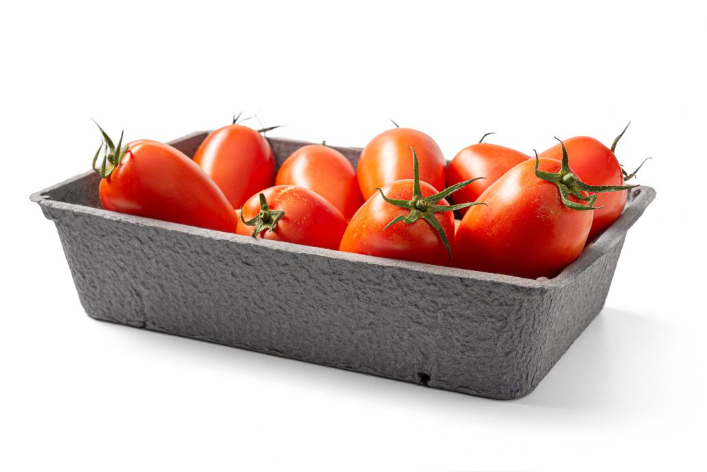 Puuviljade ja köögiviljade karp must 1 kg, 10 tk