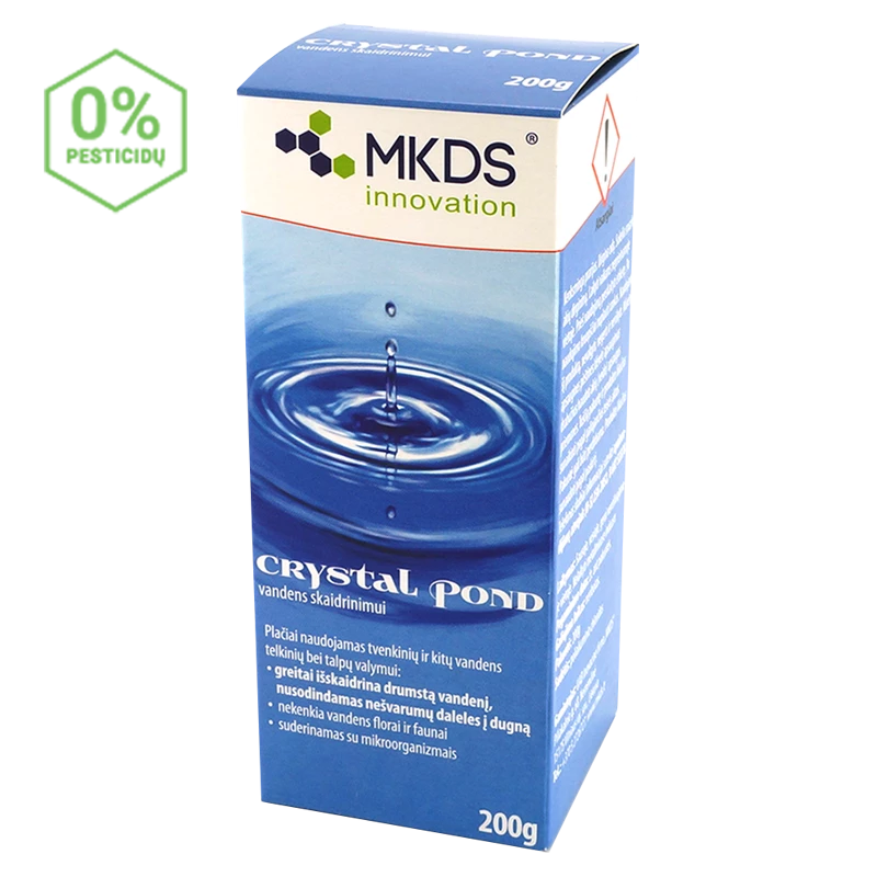 Crystal Pond vee kiireks selginemiseks, 200 g.