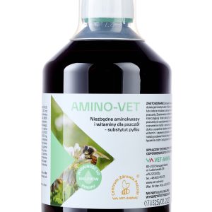 AMINO-VET – Asendamatud aminohapped ja vitamiinid mesilastele (õietolmu asendaja), 500 ml
