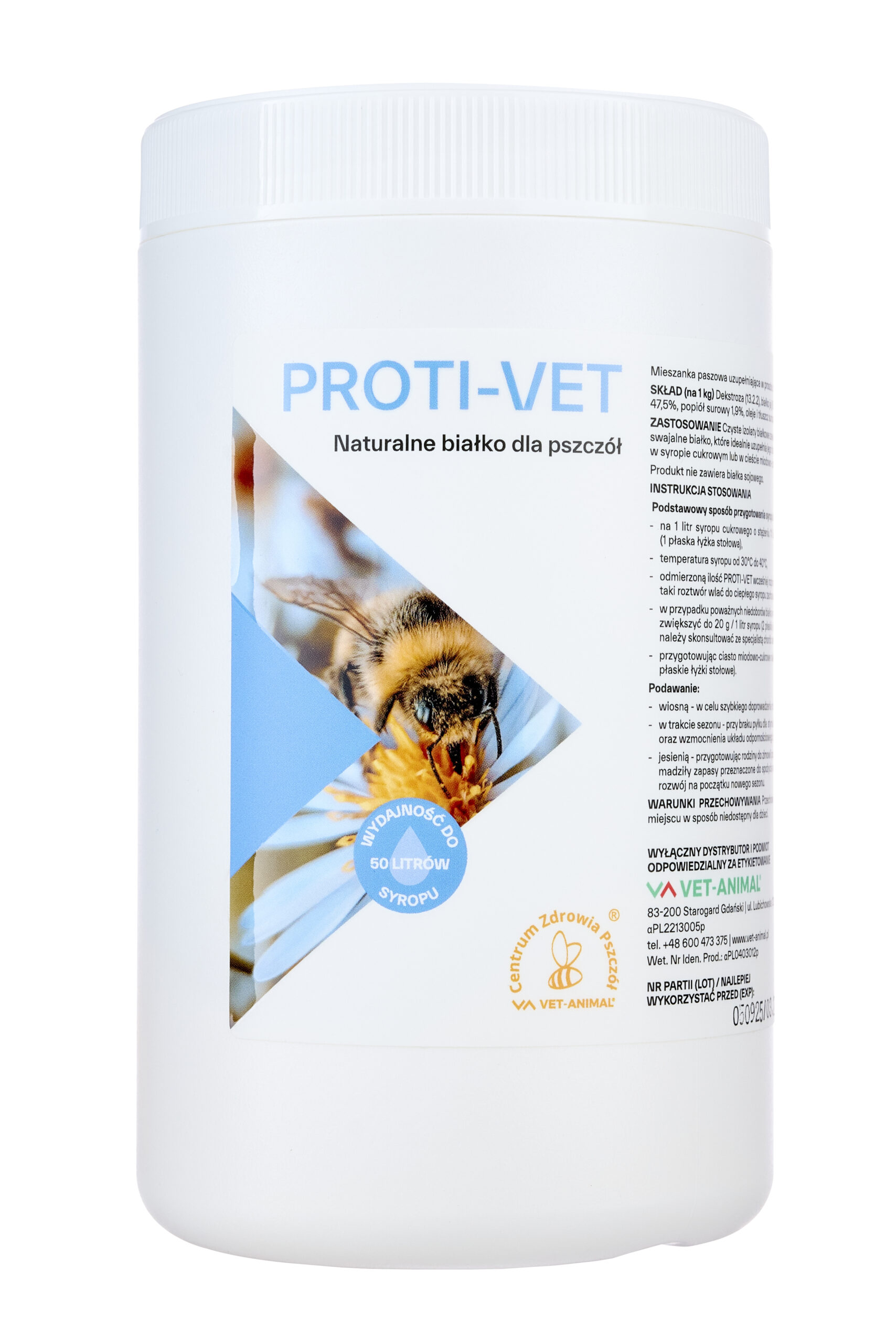 PROTI-VET – Looduslik valk mesilastele, 500 g.